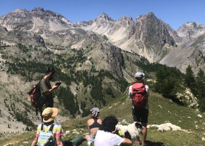 Wanderung in den Bergen - Picknick mit Aussicht